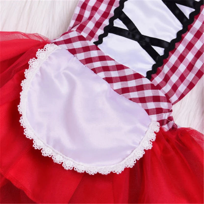Fantasia de bebê Chapeuzinho vermelho