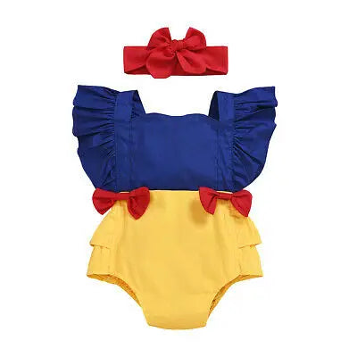 Fantasia de bebê Branca de neve