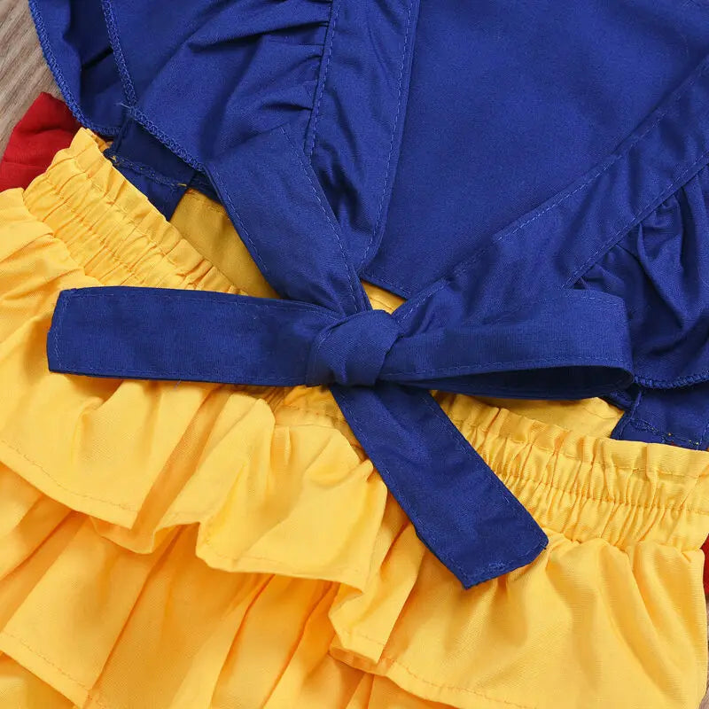 Fantasia de bebê Branca de neve