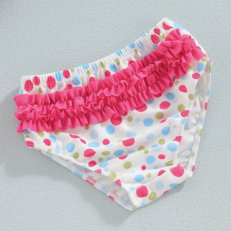 Conjunto biquini e roupão infantil Luna