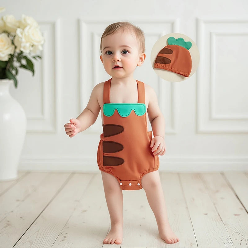 Fantasia de bebê frutas
