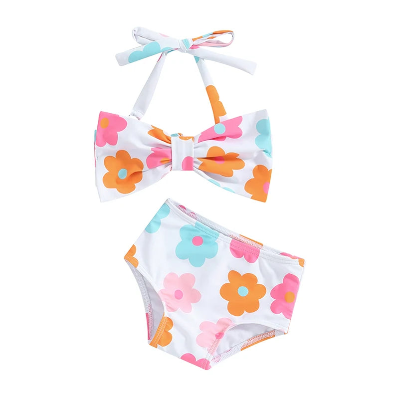Biquini infantil Flora