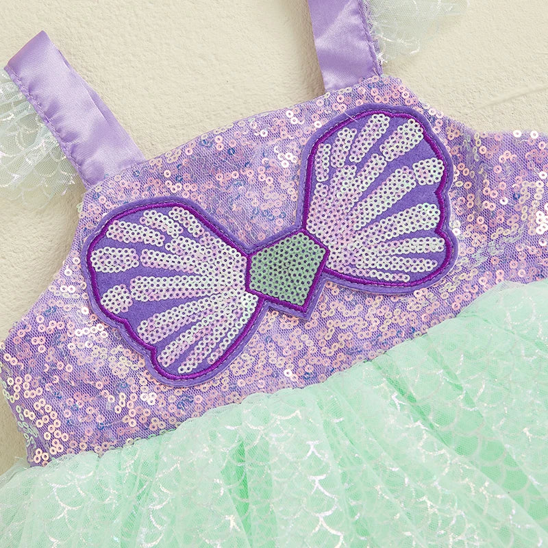 Vestido tule de bebê Princesa