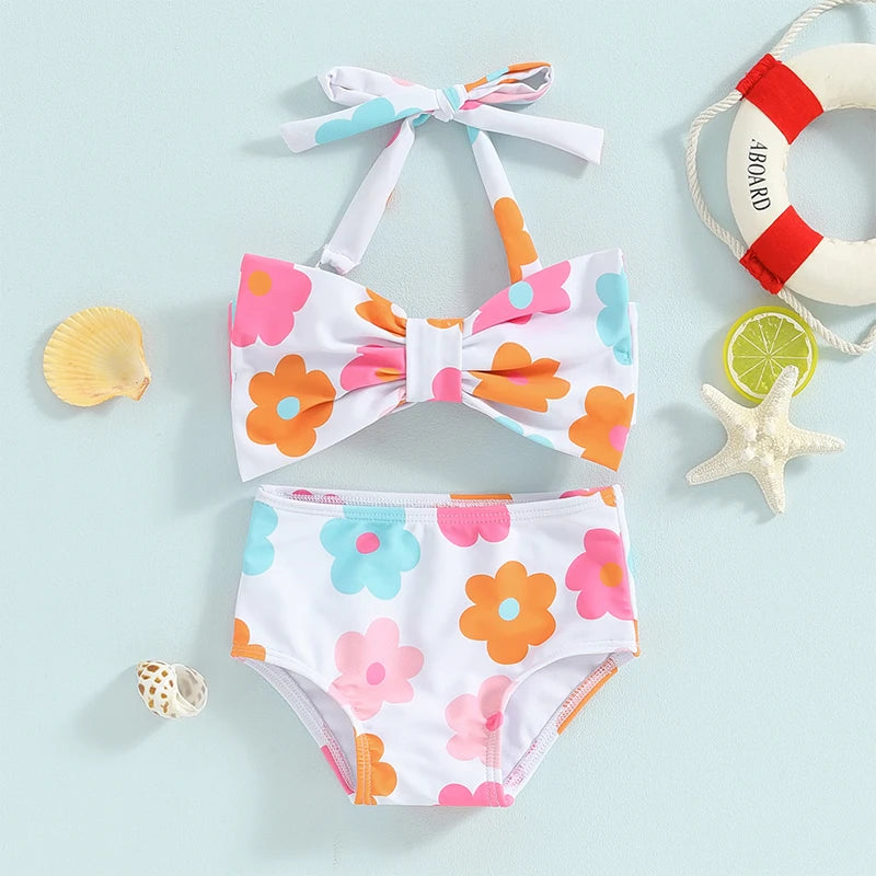 Biquini infantil Flora