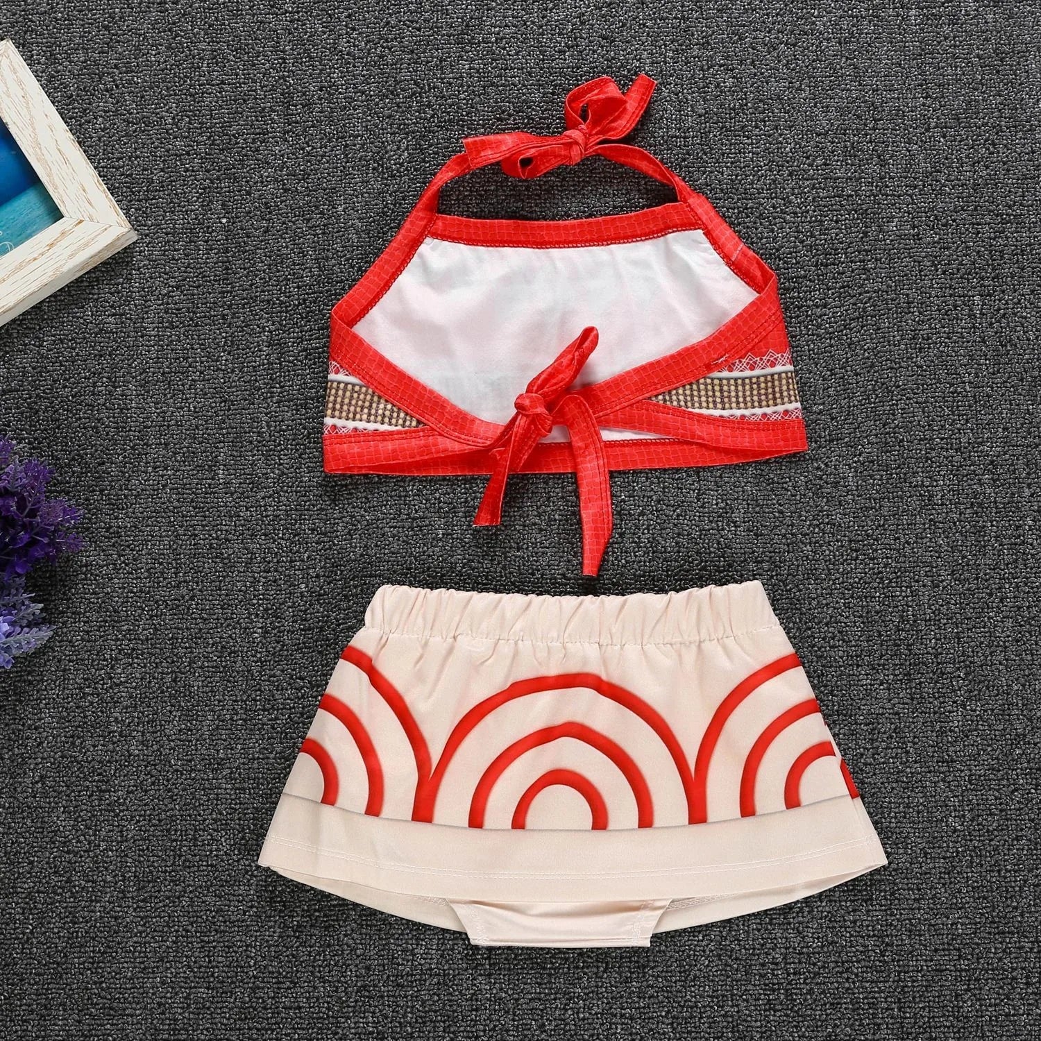 Fantasia de bebê Moana