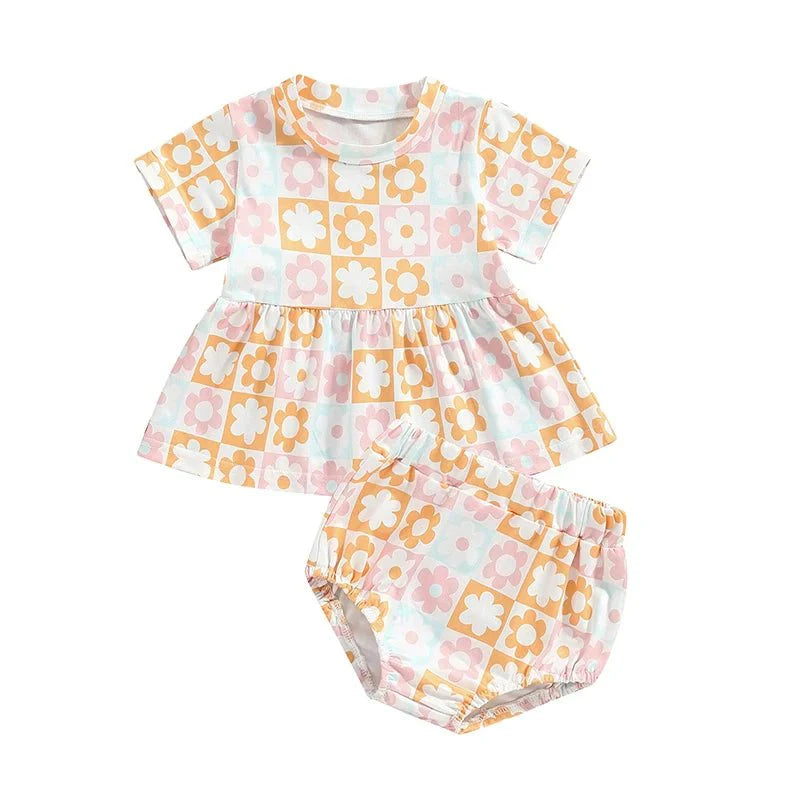 Conjunto Batinha + Shortinho | 0-3 Anos