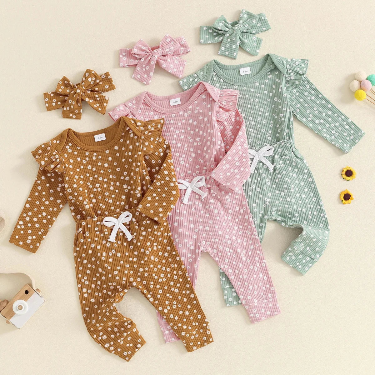 Conjunto Manga Bolinhas | 0-18 Meses
