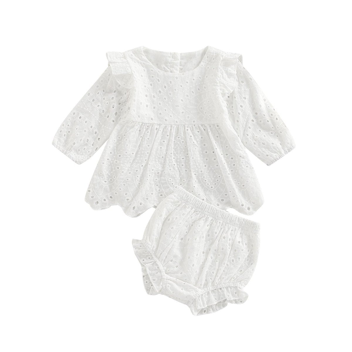 Conjunto Vestido + Shortinho | 0-24 Meses
