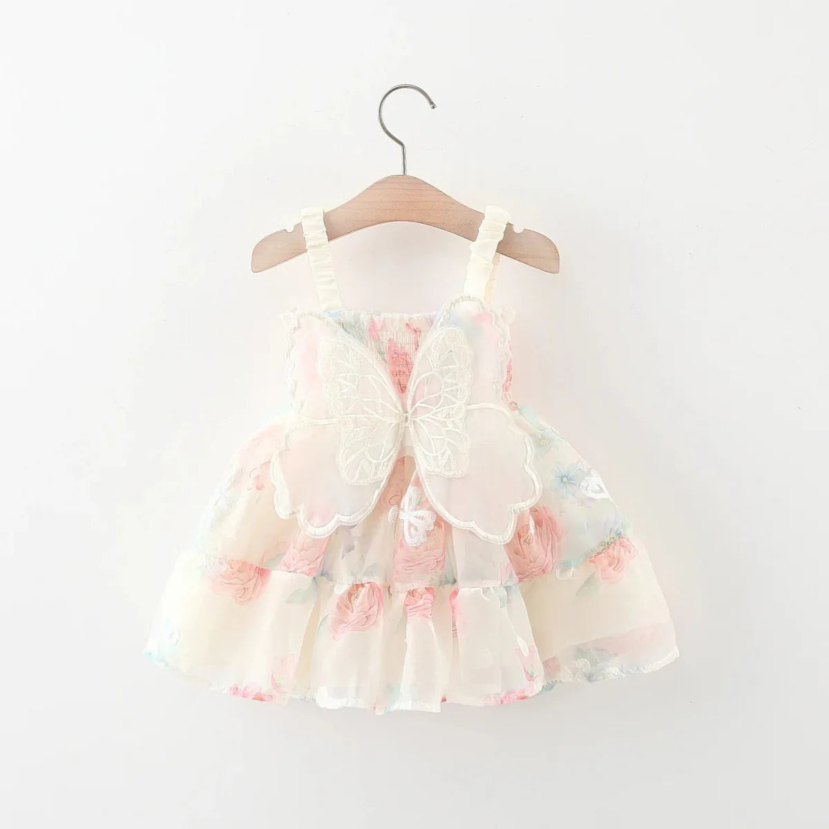 Vestido Asinha Tons Pasteis Tule | 9M-3 Anos