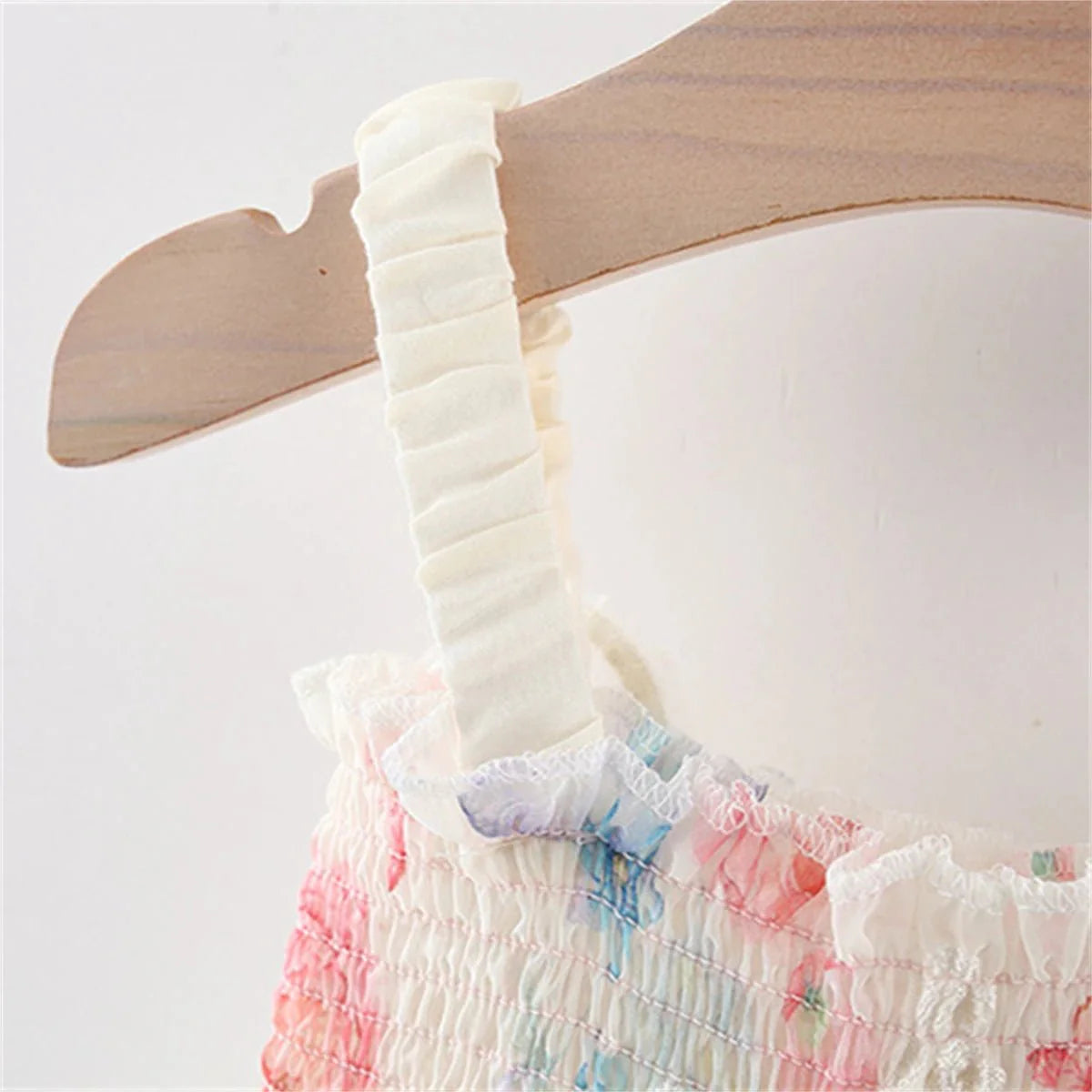 Vestido Asinha Tons Pasteis Tule | 9M-3 Anos