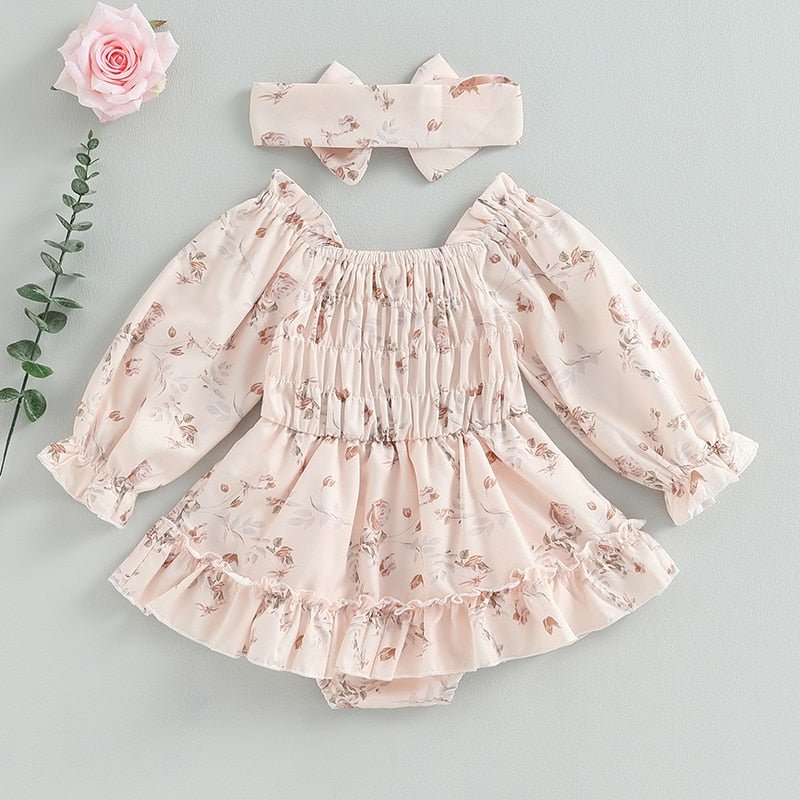 Vestido Babadinho + Laço | 0-18 Meses