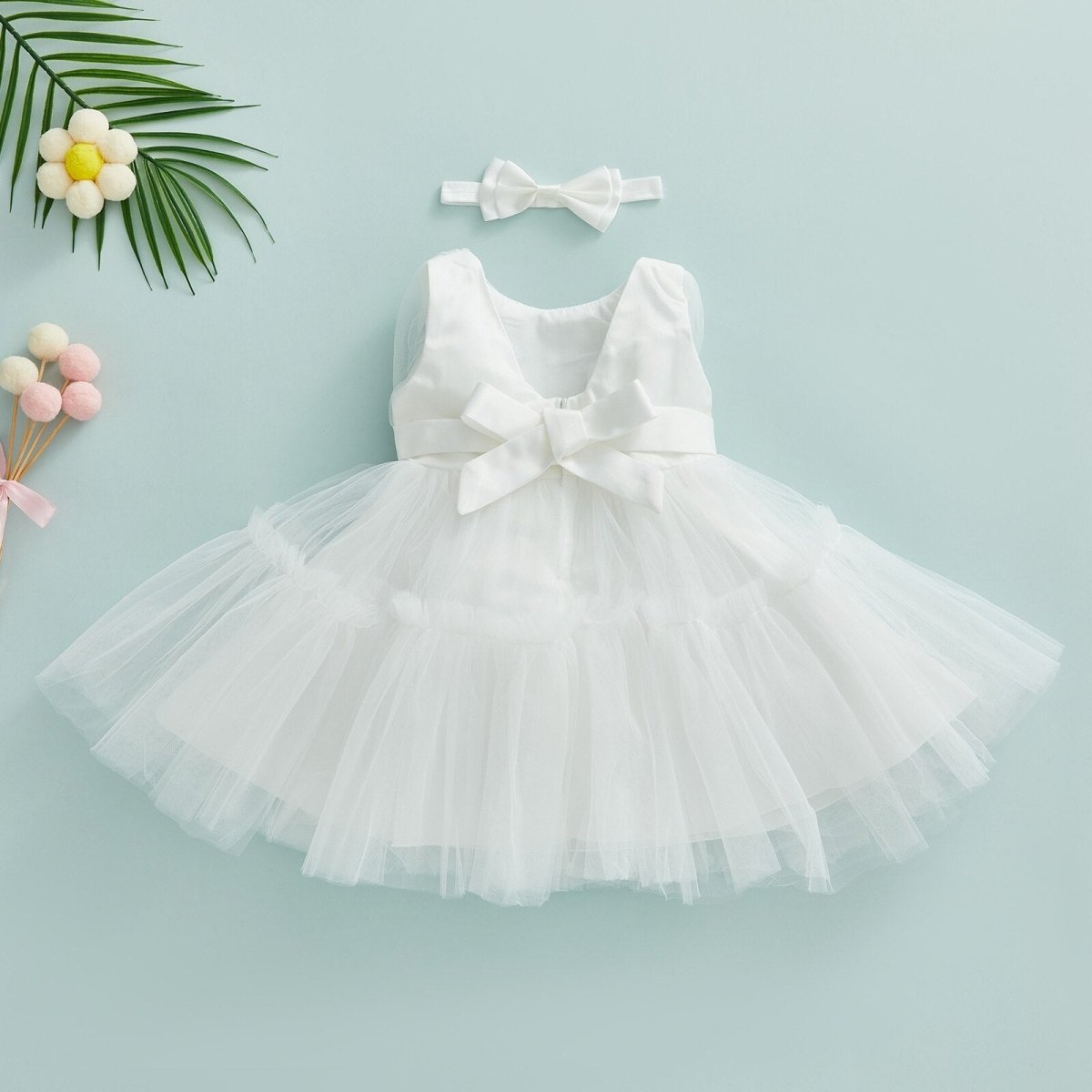 Vestido De Festa Tule |  6-3 Anos