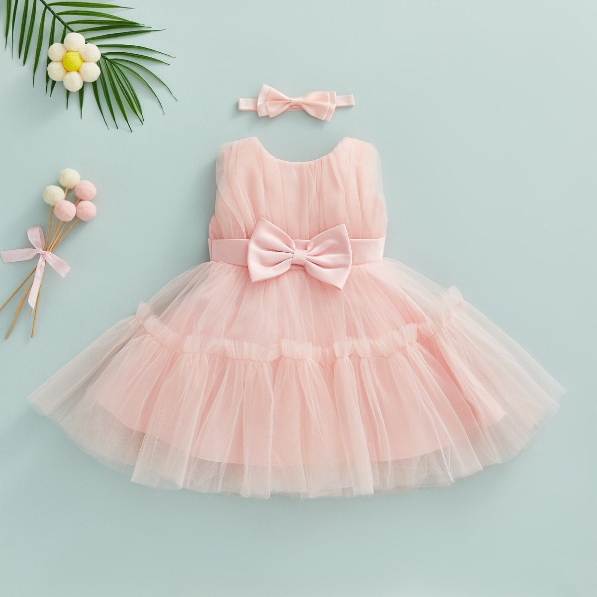 Vestido De Festa Tule |  6-3 Anos