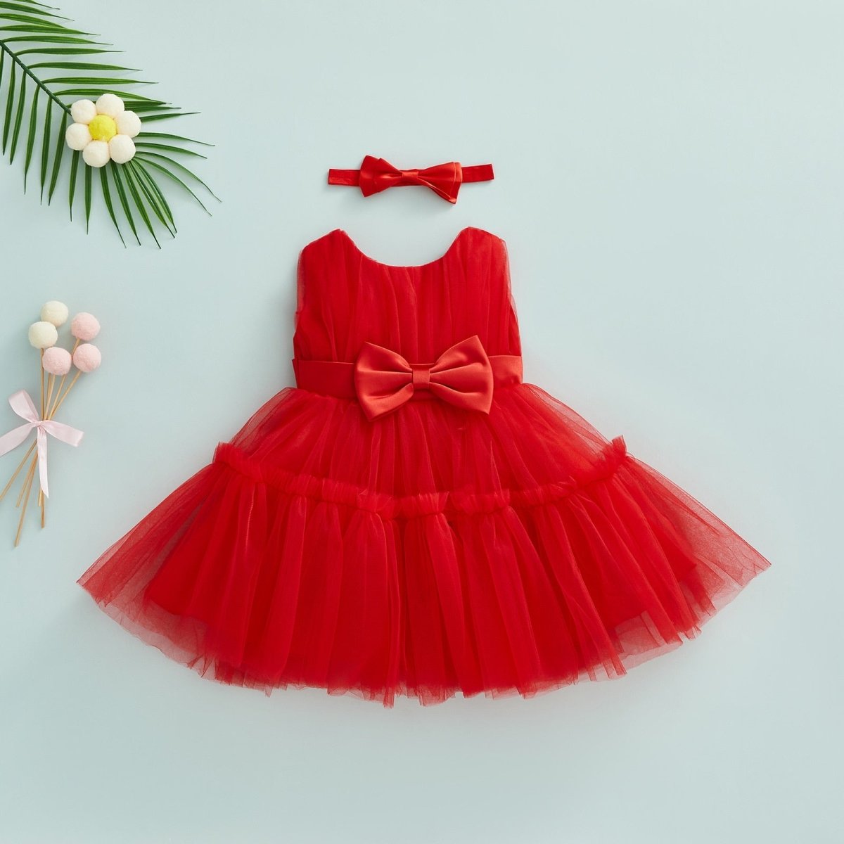 Vestido De Festa Tule |  6-3 Anos