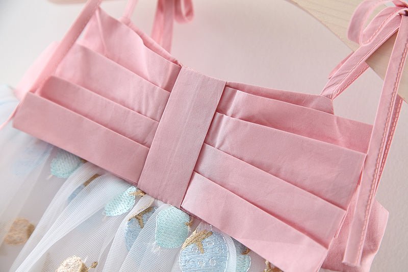 Vestido Tule Estrelinhas | 6m-3 Anos