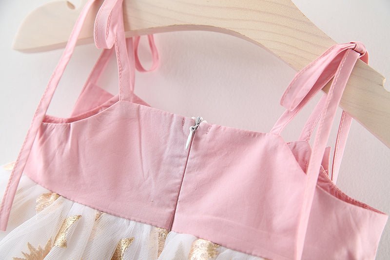 Vestido Tule Estrelinhas | 6m-3 Anos