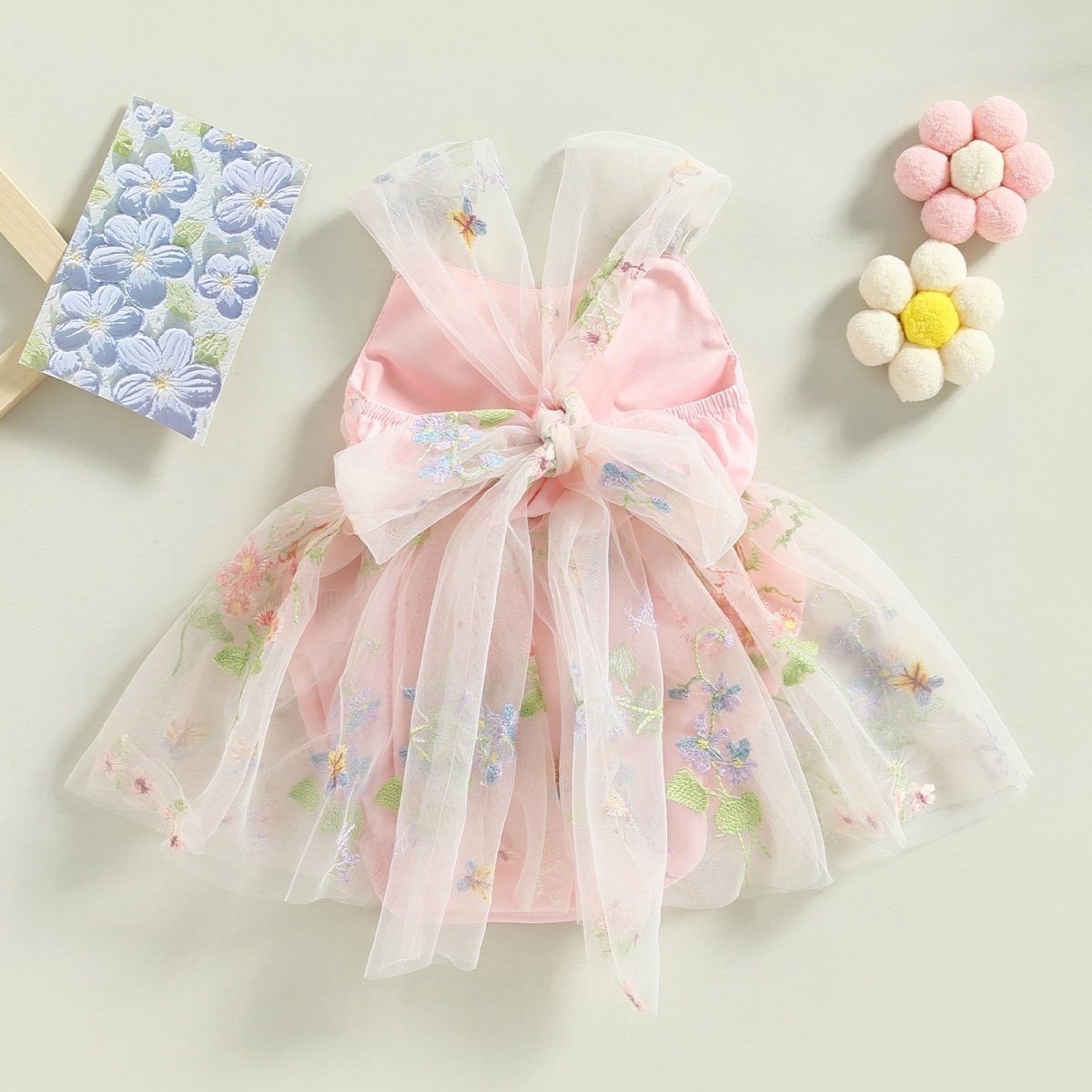 Vestido Tule Jardim Encantado | 0-24 Meses