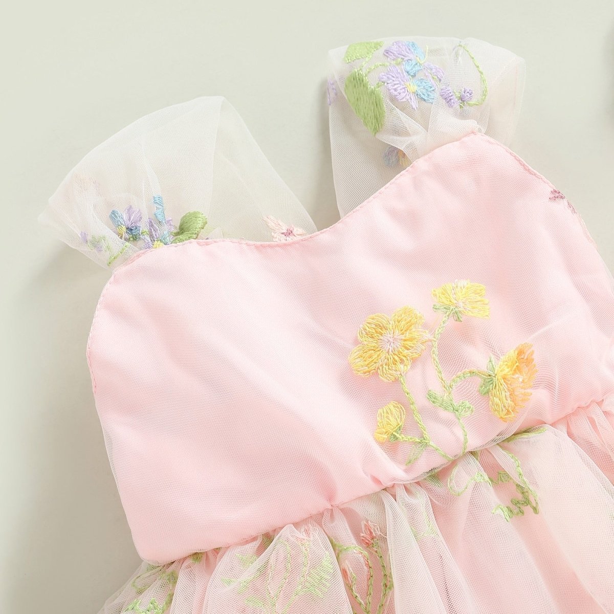 Vestido Tule Jardim Encantado | 0-24 Meses