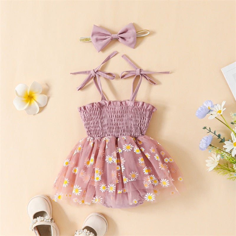 Vestido Tule Margarida  | 0-18 Meses