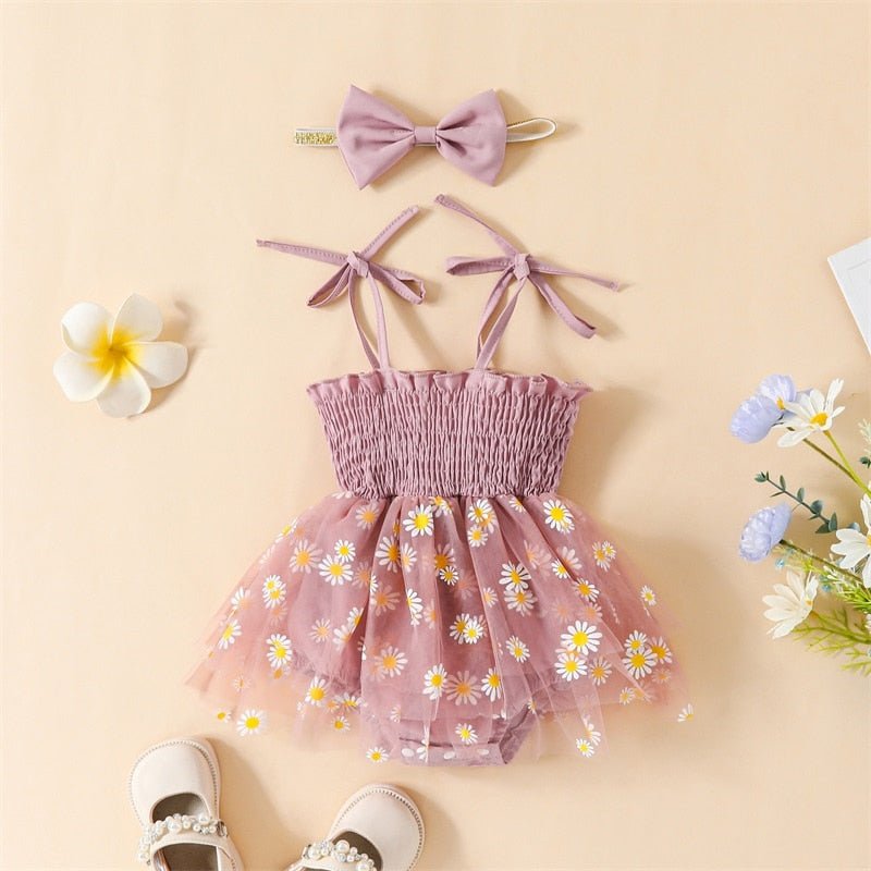 Vestido Tule Margarida  | 0-18 Meses