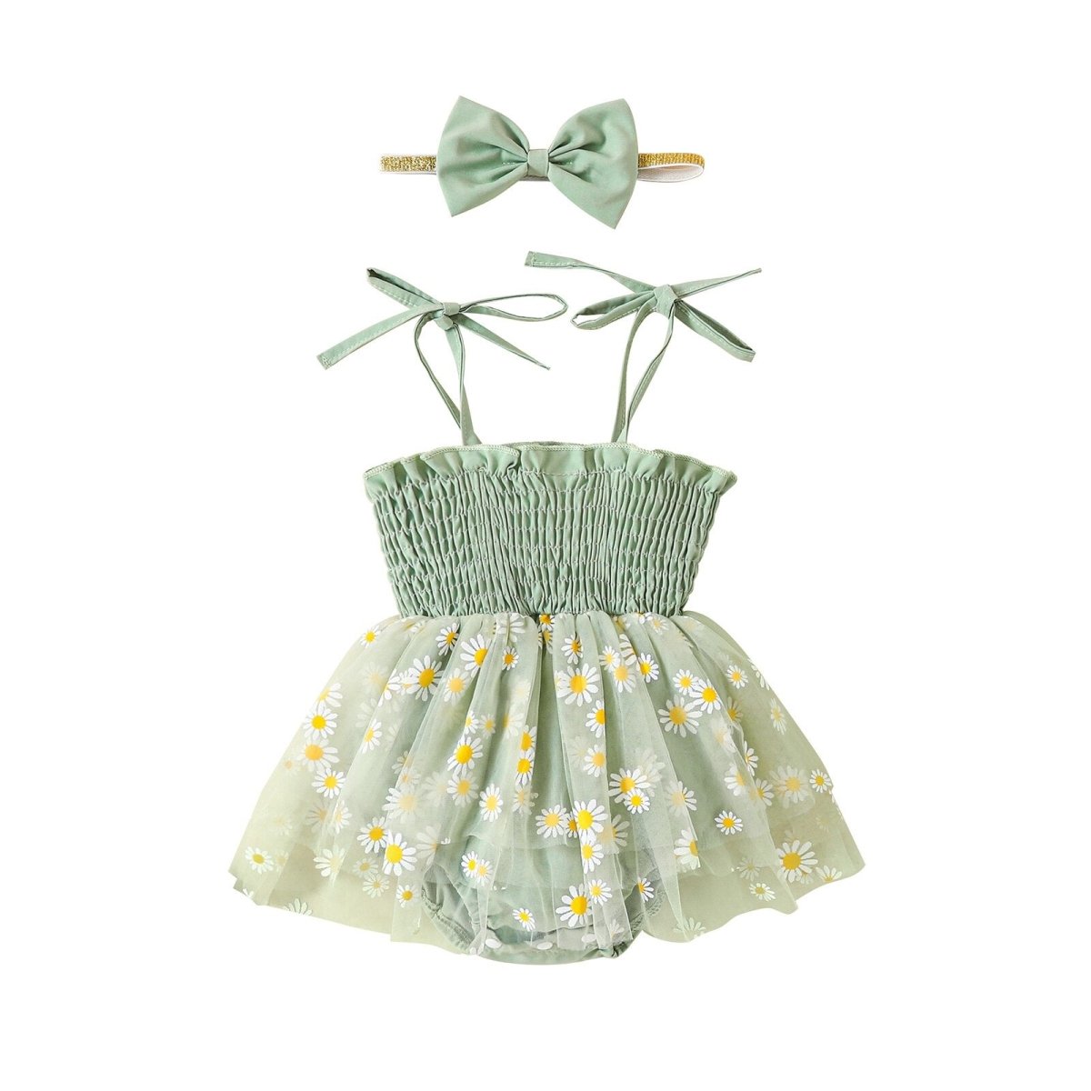 Vestido Tule Margarida  | 0-18 Meses