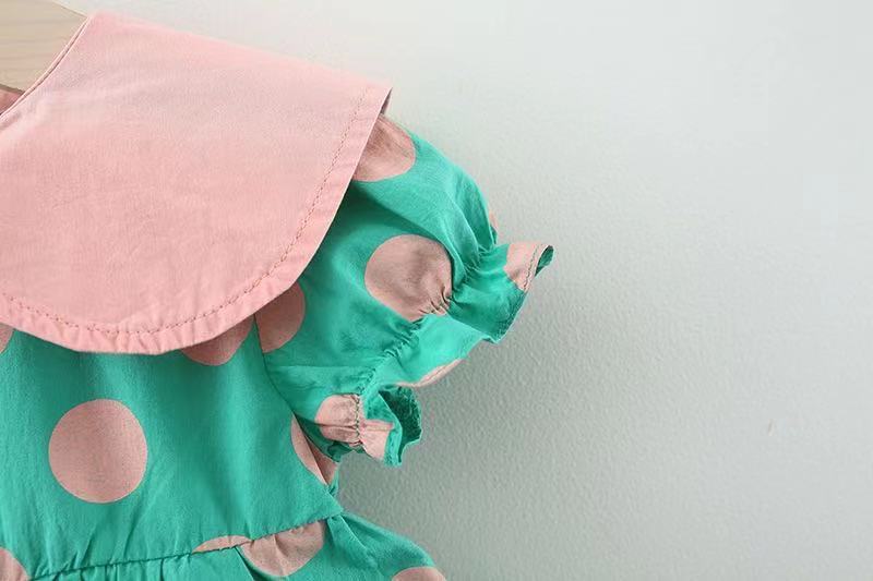 Vestido Poá Golinha | 6-24 Meses