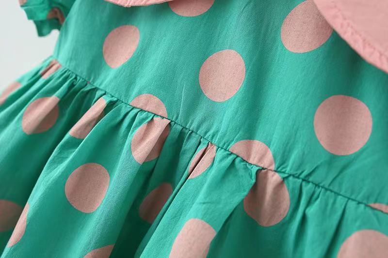 Vestido Poá Golinha | 6-24 Meses