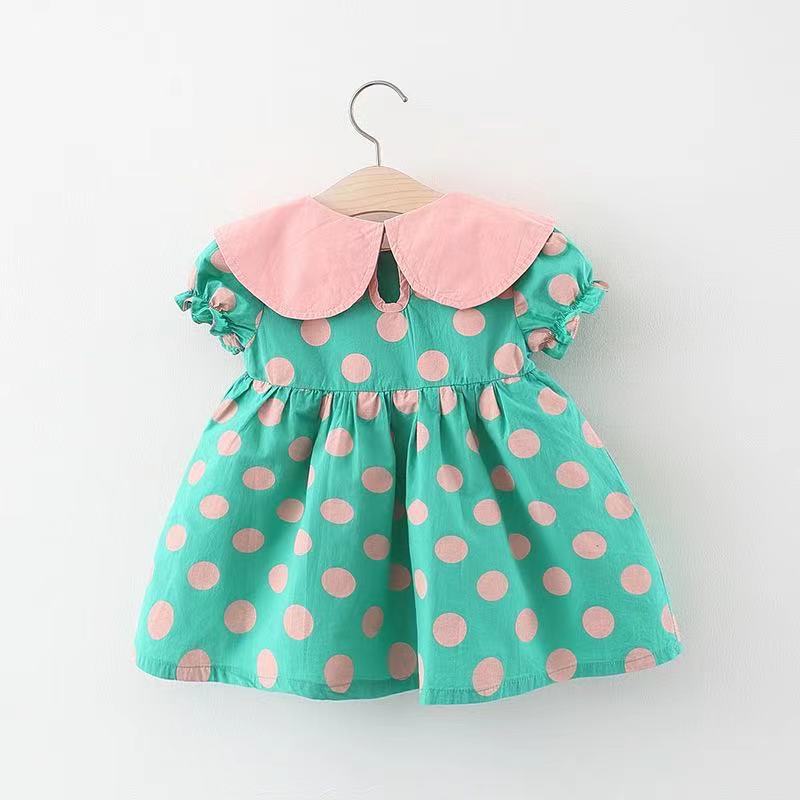 Vestido Poá Golinha | 6-24 Meses