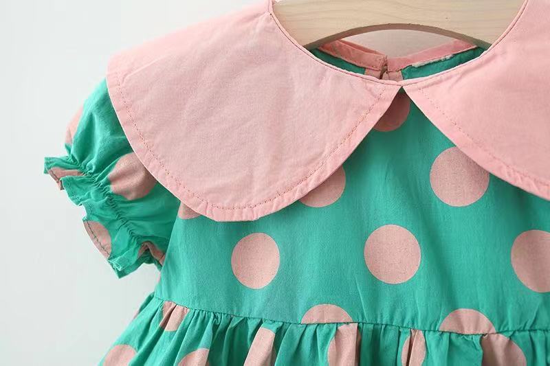 Vestido Poá Golinha | 6-24 Meses