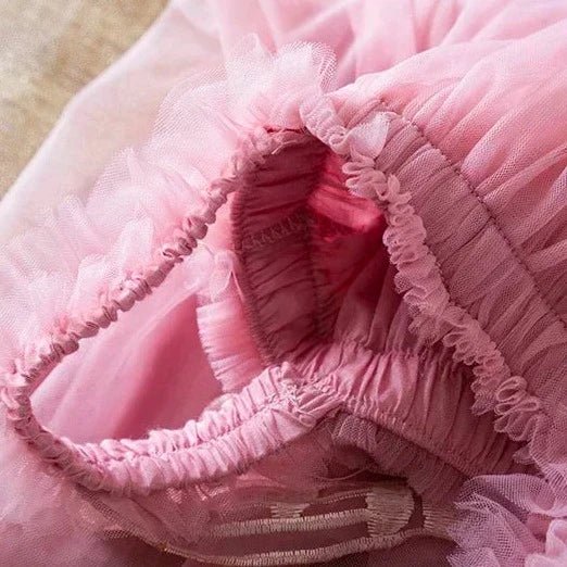 Vestido Tule Asinha Borboleta | 6-24 Meses