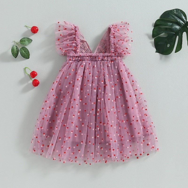 Vestido Tule Asinha Borboleta | 6M-4 Anos