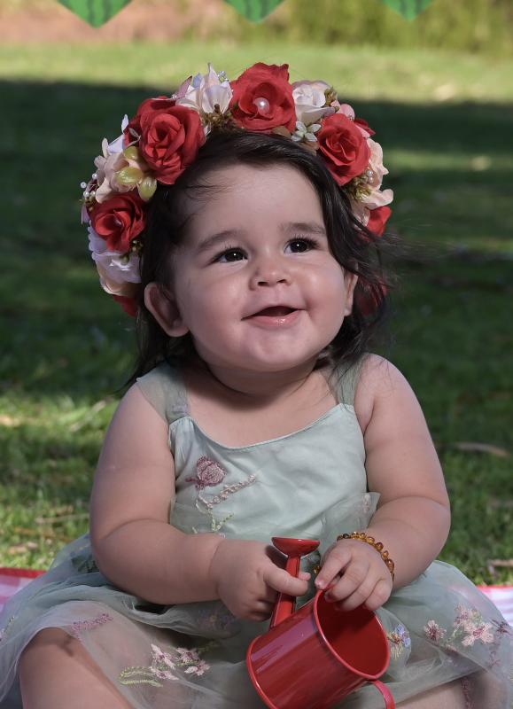 Vestido Tule Jardim Encantado | 0-24 Meses