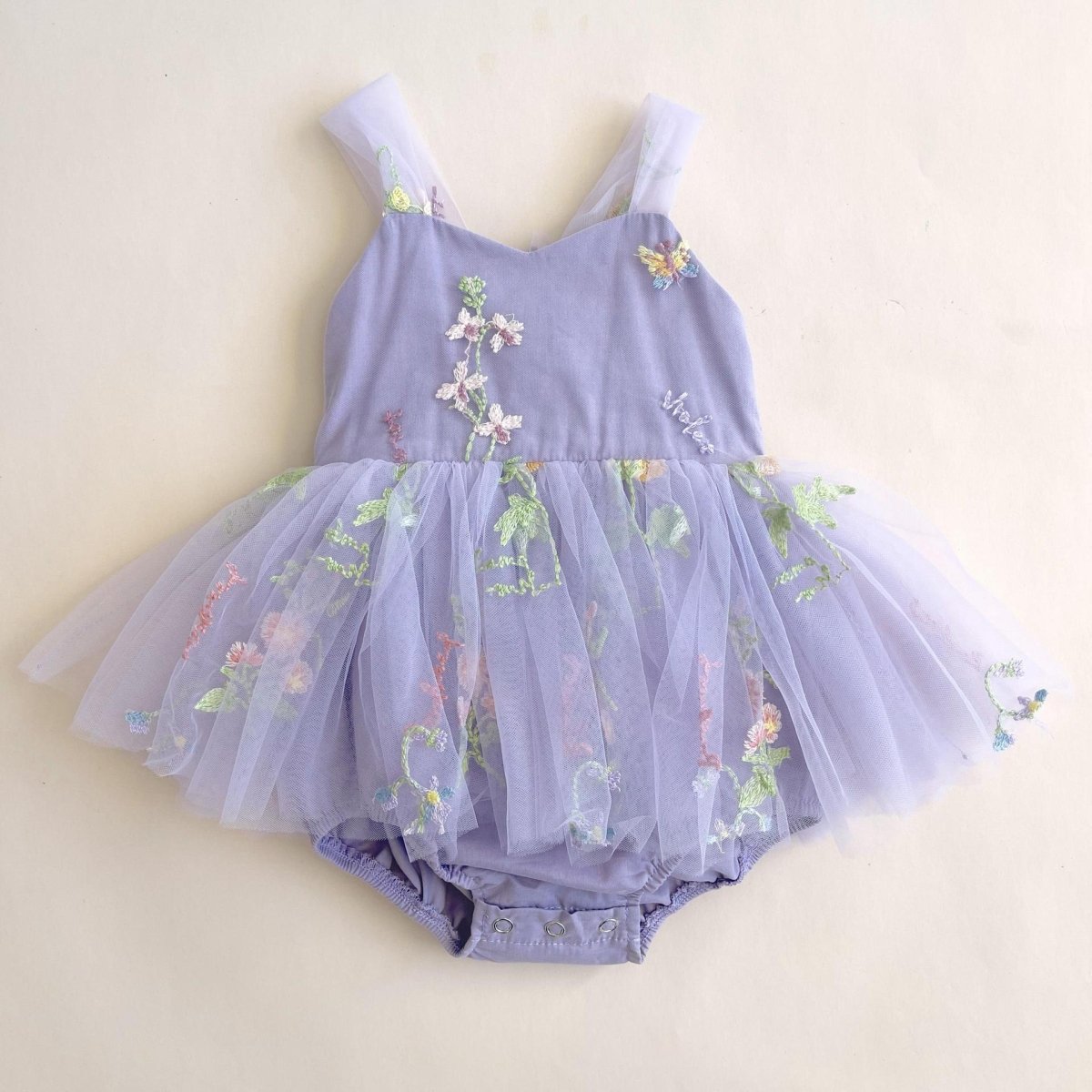 Vestido Tule Jardim Encantado | 0-24 Meses