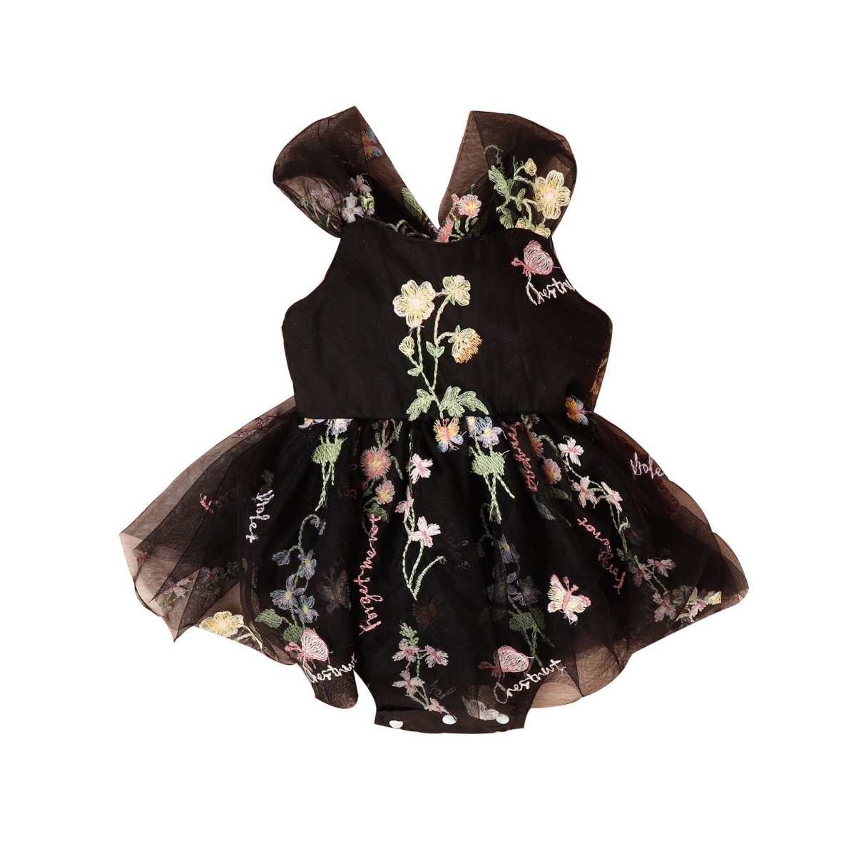 Vestido Tule Jardim Encantado | 0-24 Meses