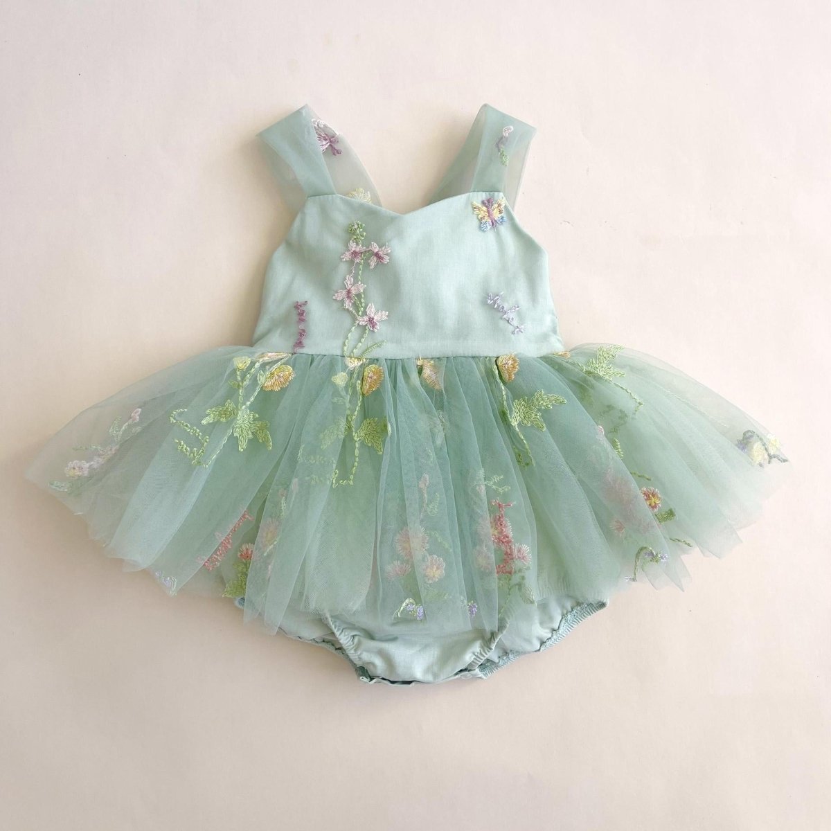 Vestido Tule Jardim Encantado | 0-24 Meses