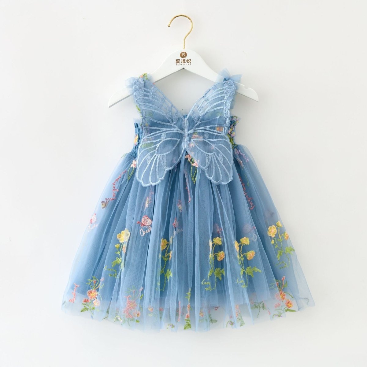 Vestido Tule Jardim Encantado Asinha | 0-24 Meses