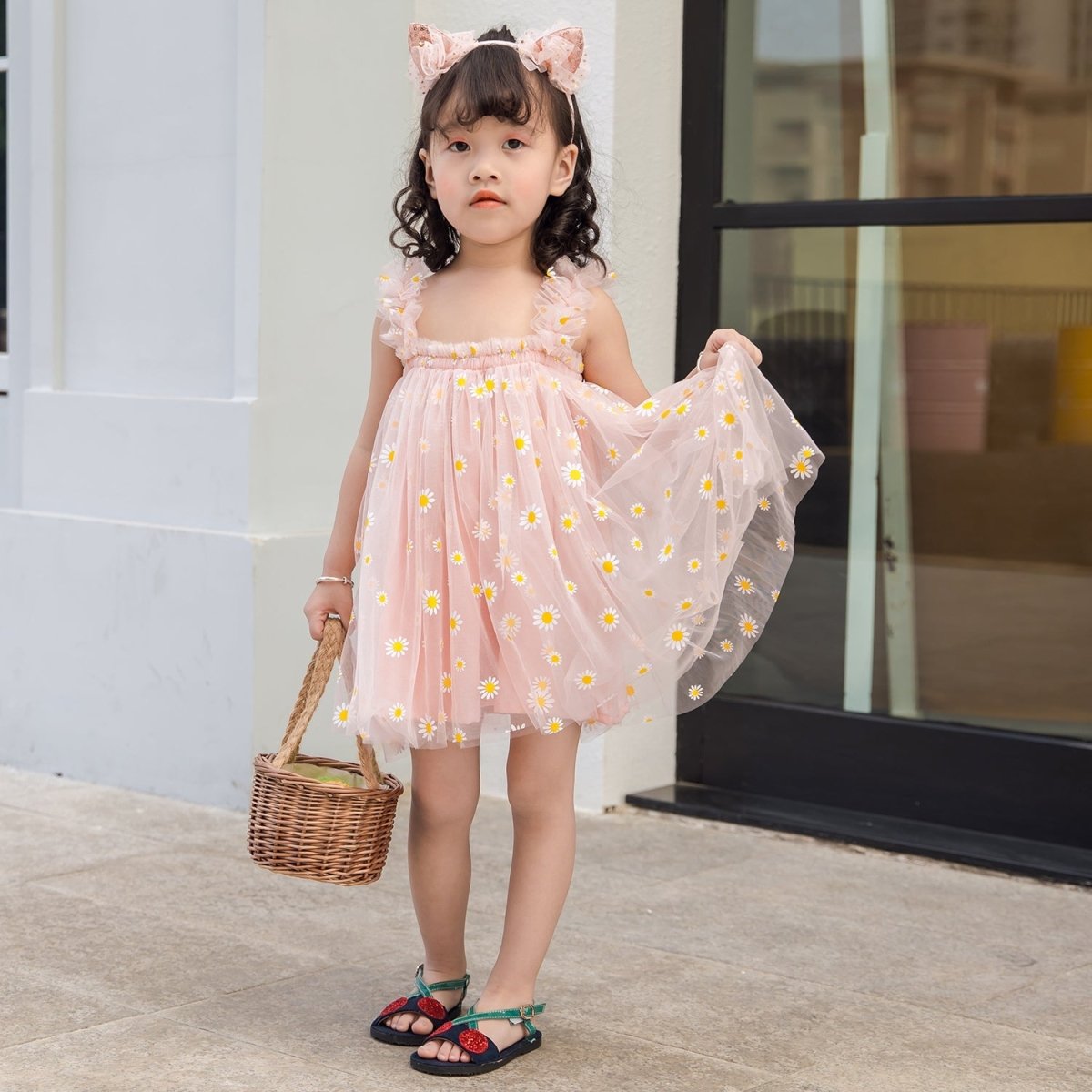 Vestido Tule Margarida | 6m-3 Anos