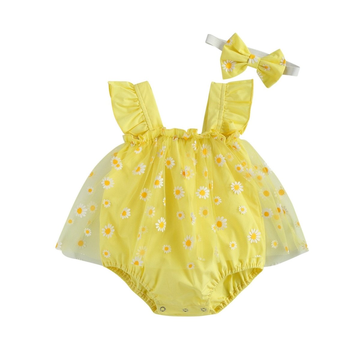 Vestido Tule Margarida | 0-18 Meses